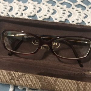 Brown “Berry” Coach eyeglass frame